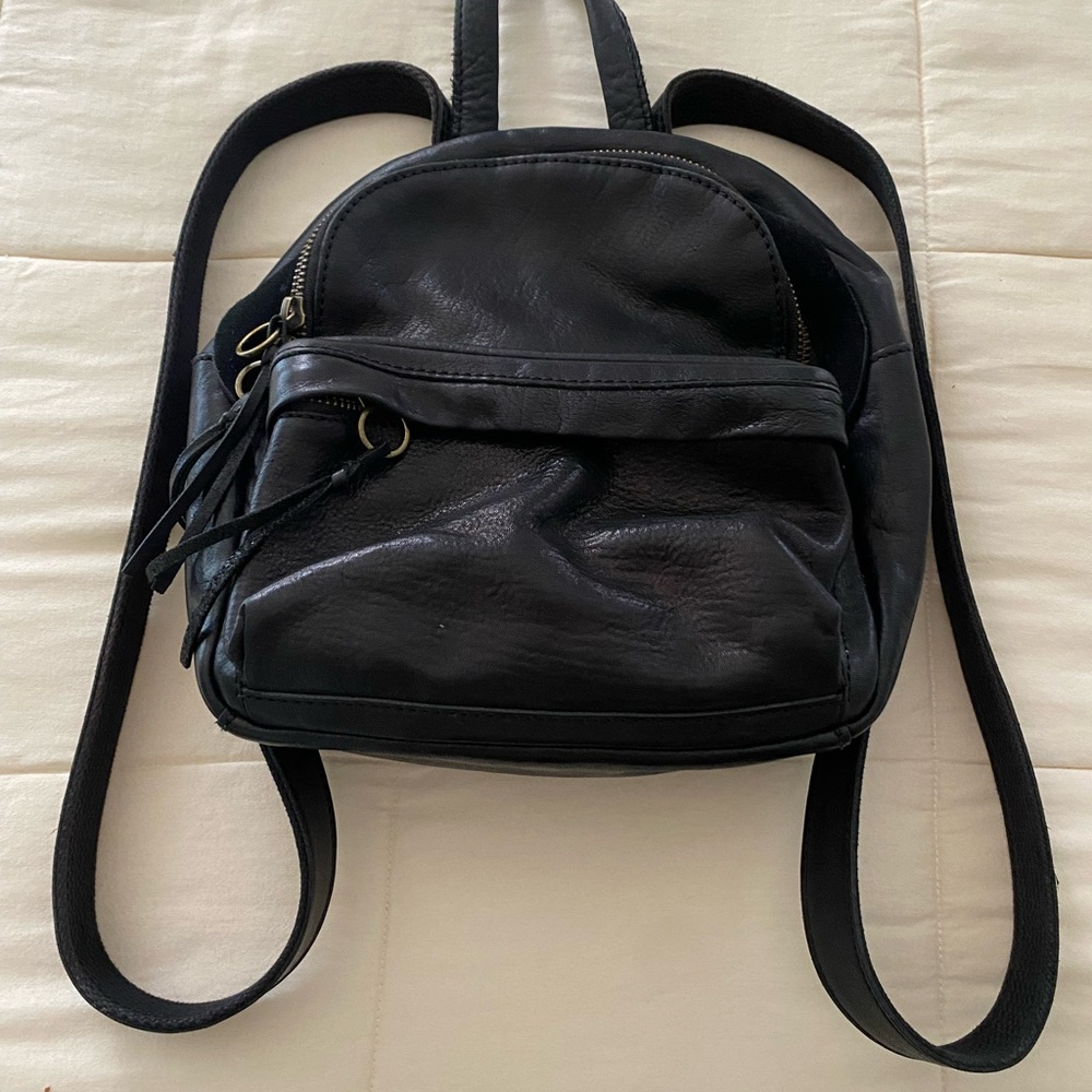 Genuine Leather Madewell Mini Backpack